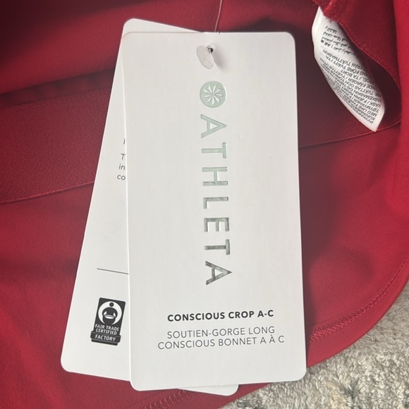 Athleta Conscious Crop Top - Picture 4 of 6